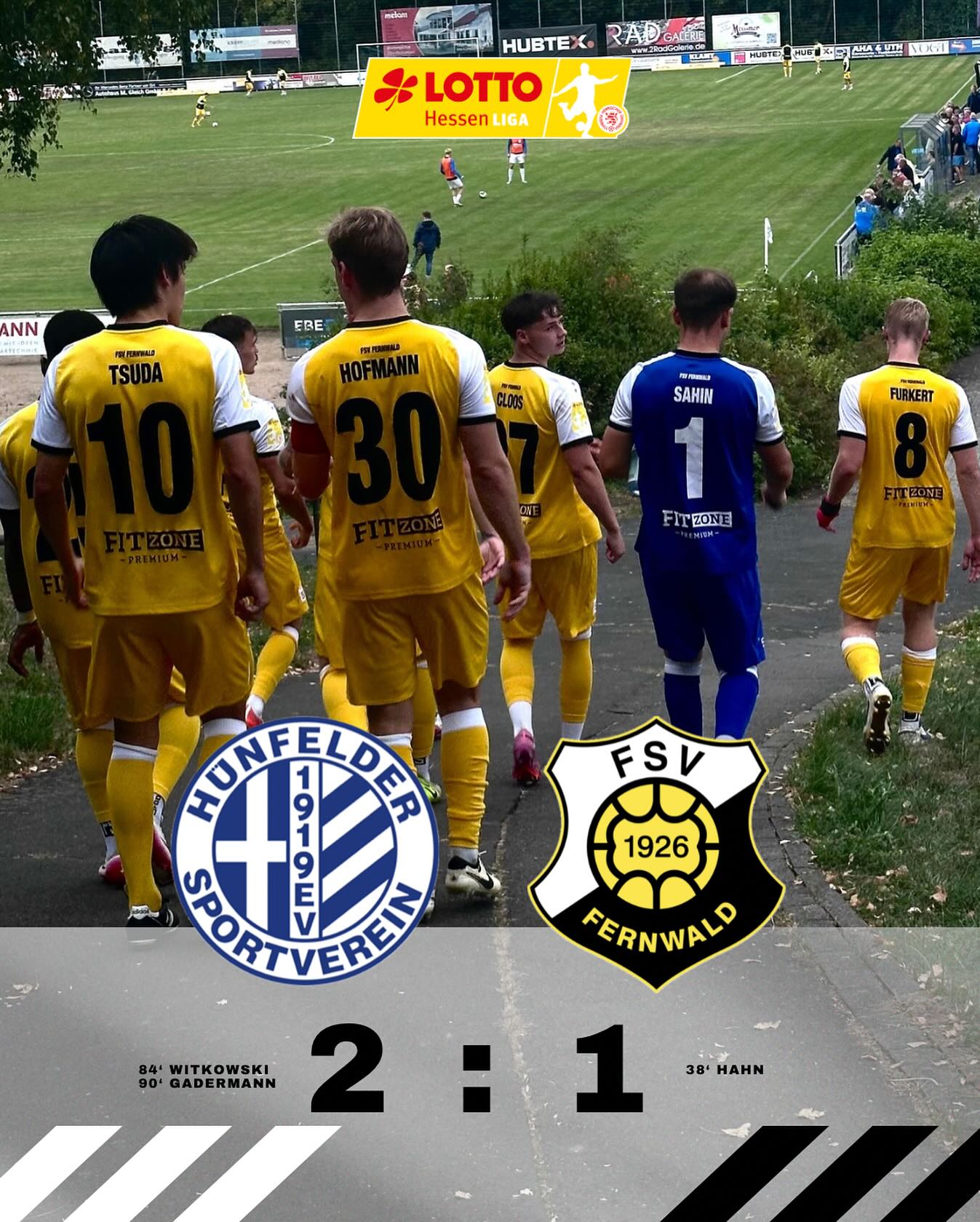Der amtierende Hessenliga-Meister FSV Fernwald musste sich am Freitagabend dem Hünfelder SV geschlagen geben – und das nach langer Führung auf der Rhönkampfbahn.