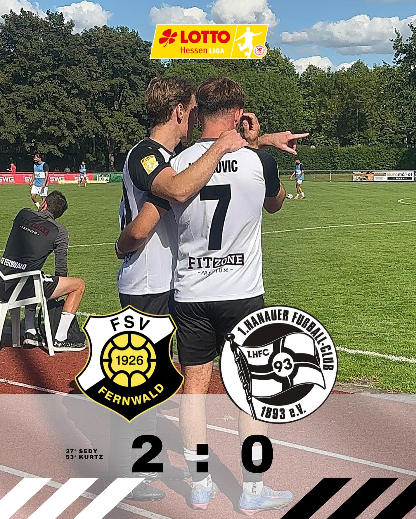 Unser FSV holt Arbeitssieg gegen Hanau – Dritter Dreier der Saison