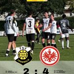 Wir verlieren mit 4:2 gegen die Eintracht Frankfurt U21