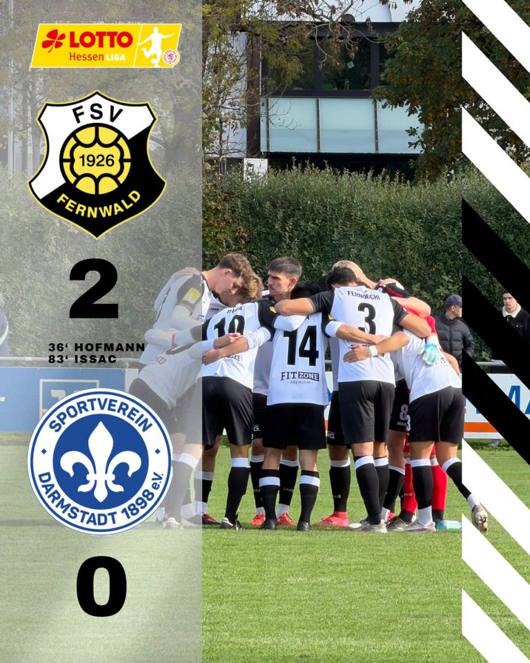 Zurück in der Erfolgsspur – 2:0 gegen Darmstadt U21