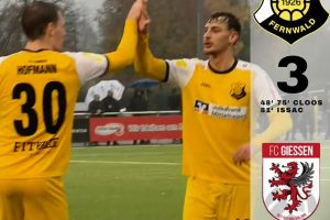 Wir zeigen Moral und schlagen Gießen 3:2