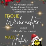 Frohe Weihnachten und einen guten Rutsch!