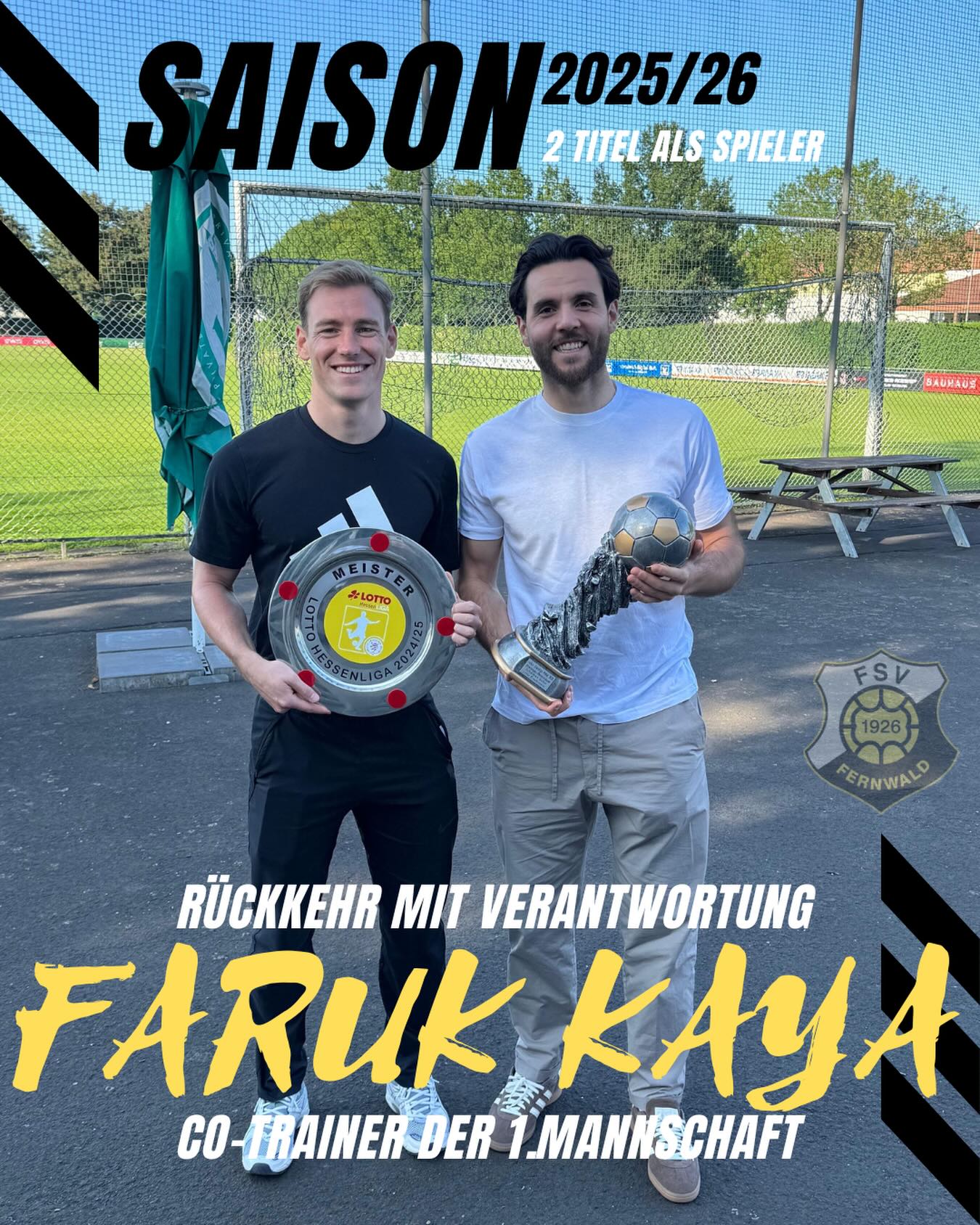 Willkommen zurück im Trainerteam, Faruk!