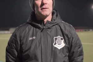 Daniel Steuernagel vor dem Pokalspiel