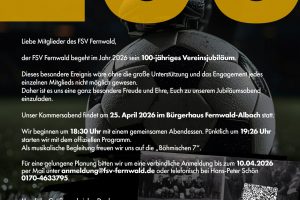 100 Jahre FSV 1926 FERNWALD