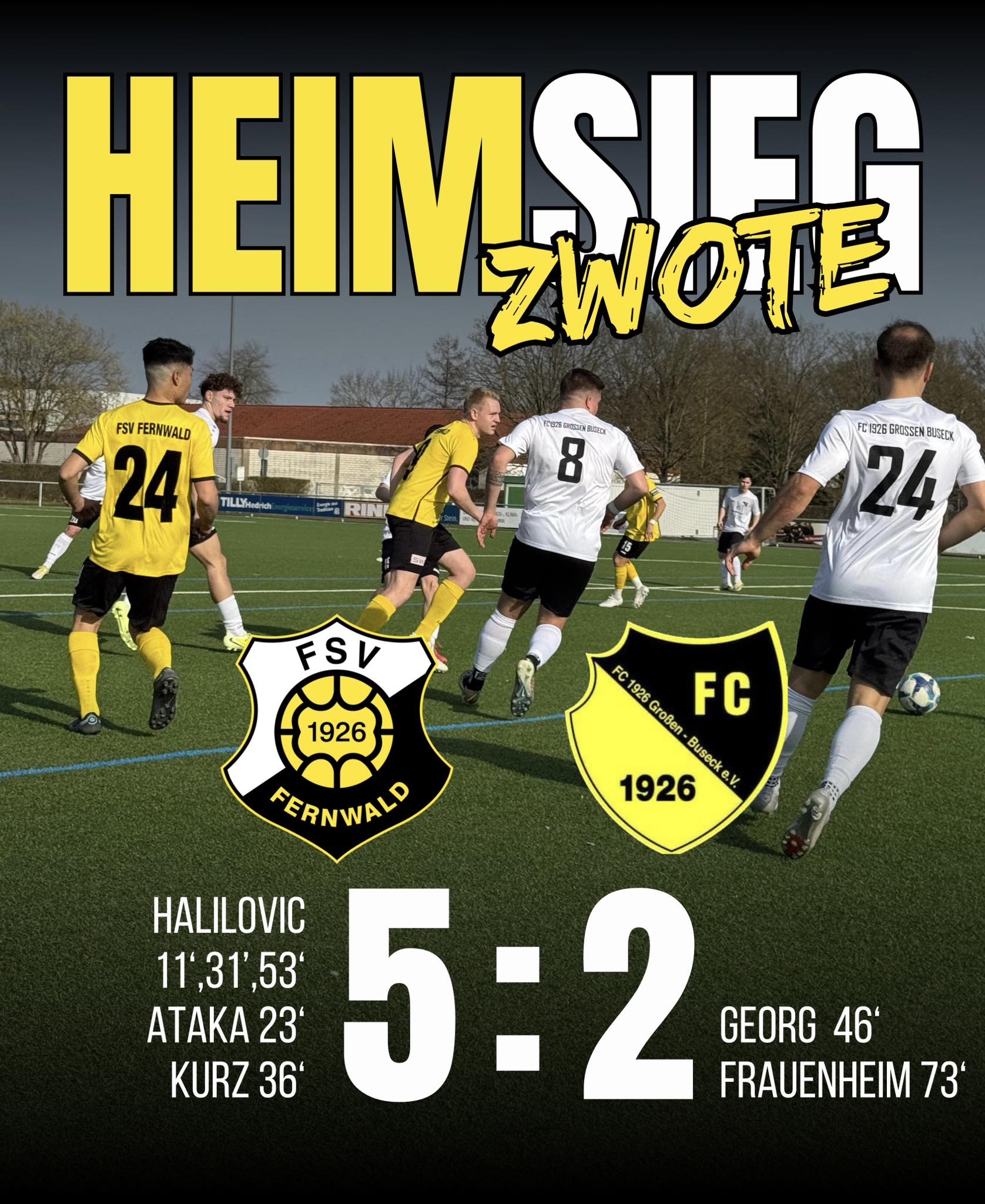 Heimsieg für die Zwote