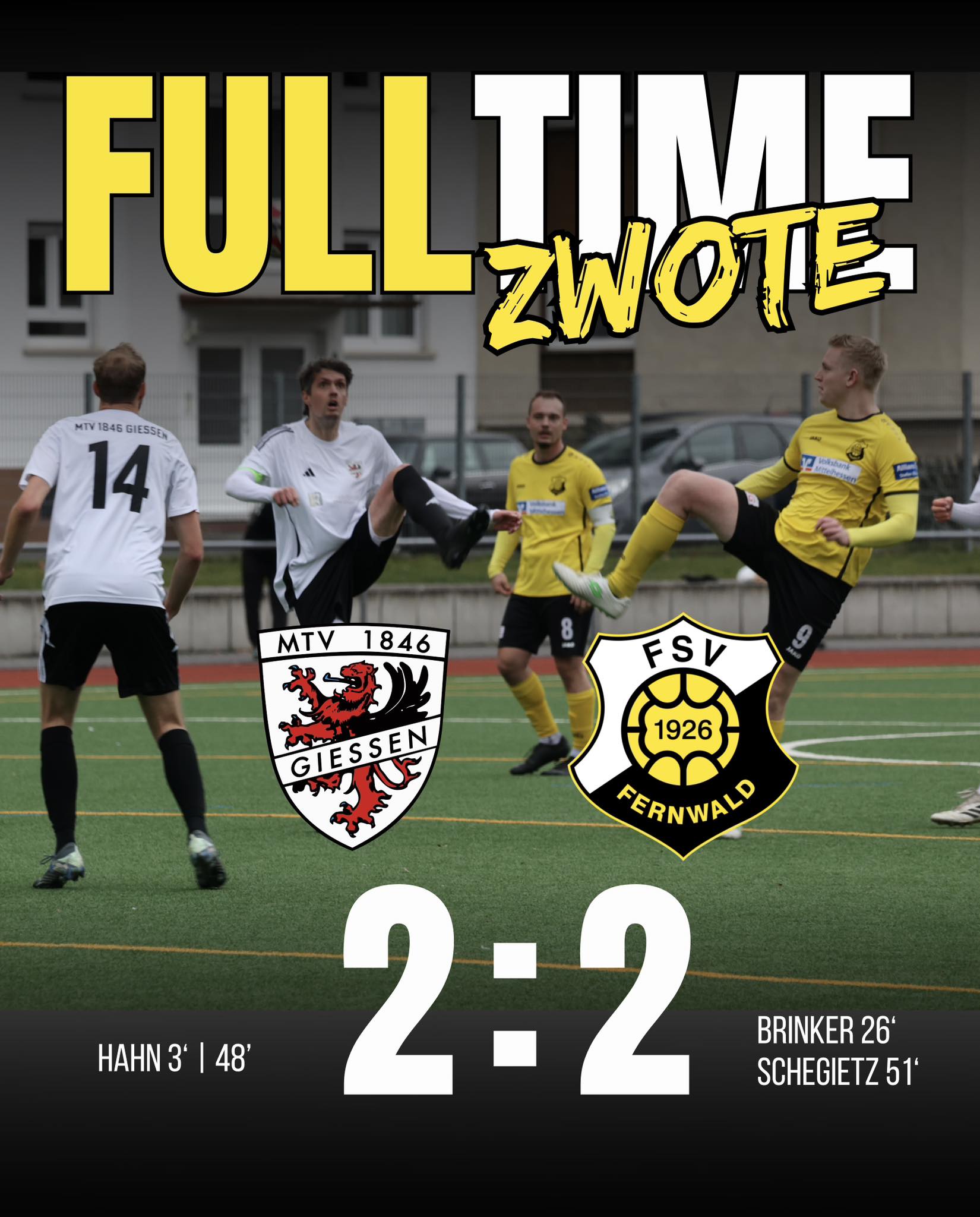 Du betrachtest gerade Zwote mit Unentschieden beim MTV