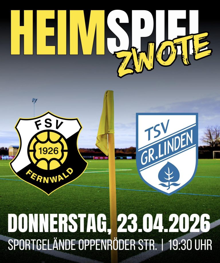 In diesem vorgezogenem Spiel geht es für den TSV Großen-Linden noch um wichtige Punkte im Abstiegskampf.