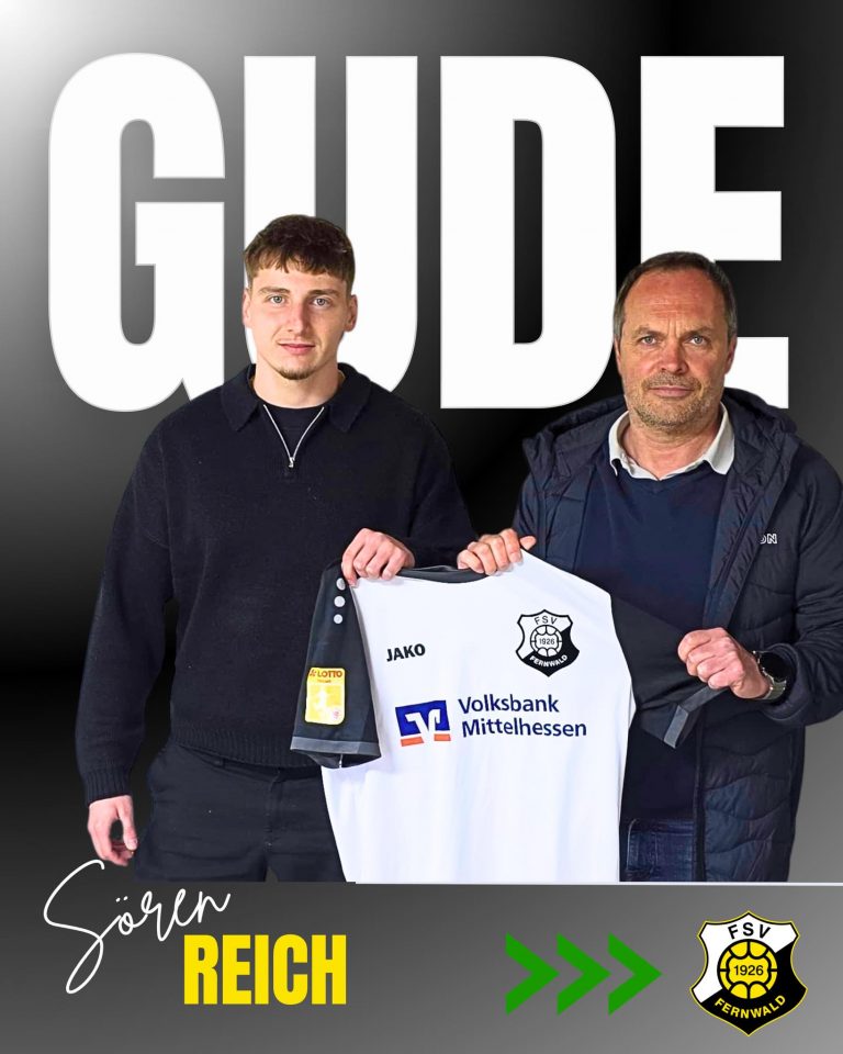 Mit Sören Reich begrüßen wir einen weiteren Offensivspieler für die kommende Saison beim FSV!