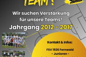 Wir suchen Verstärkung für unsere Teams