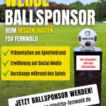 WERDE BALLSPONSOR BEIM FSV FERNWALD!