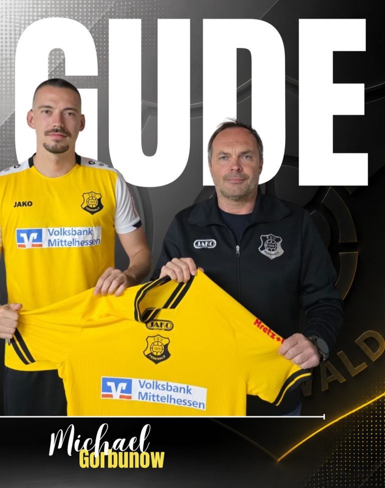 Mit Michael Gorbunow begrüßen wir einen weiteren Neuzugang für die Saison 2026/27 beim FSV Fernwald!