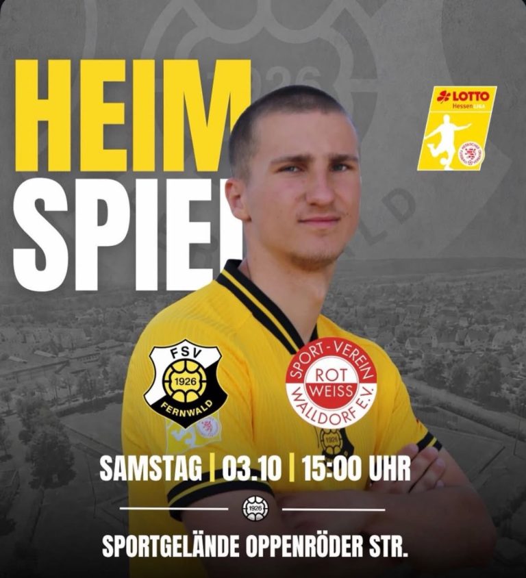 Heimspiel in der Lotto-Hessenliga!